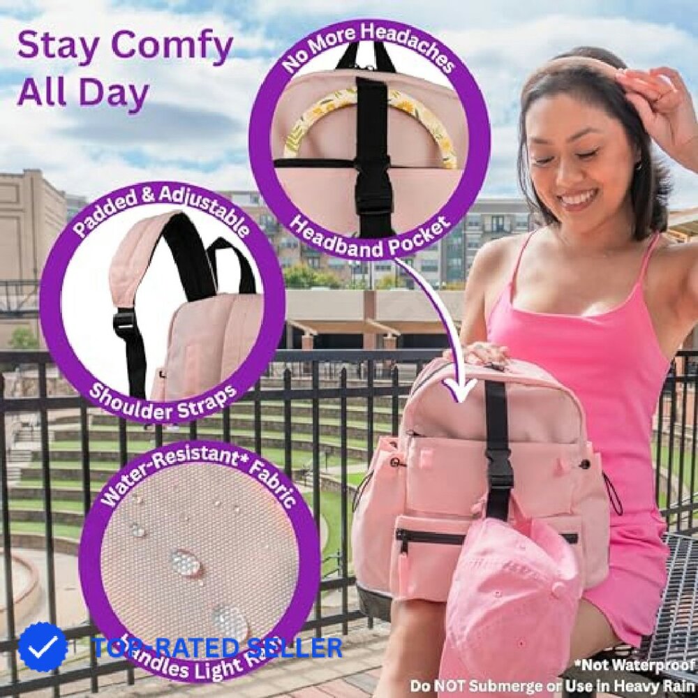 Mini Backpack Daypack Lightweight Adjustable Stra… - image 6